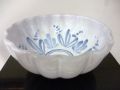 Arabia ksinmaalattu punasavinen kulho / Arabia handpainted bowl - Nro 3790